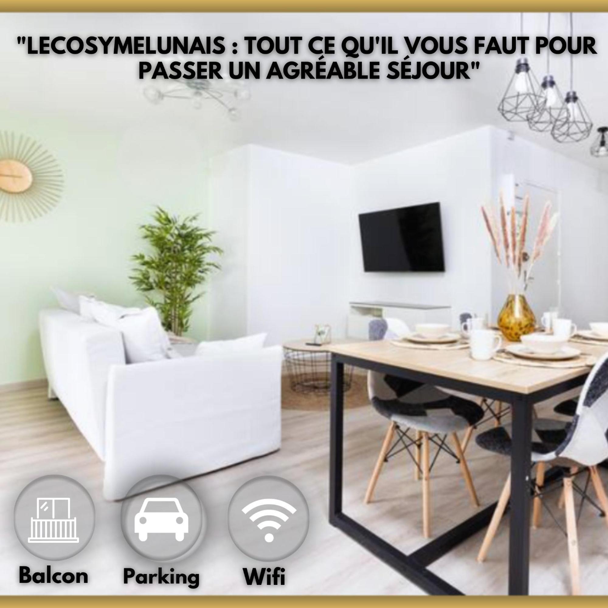 Lecosymelunais : Parking Gratuit + Balcon Amenage Екстериор снимка
